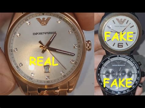 armani ar1893 fake vs real|is my Armani watch real.